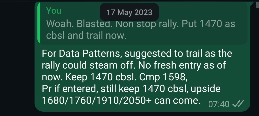 Apurv_Wealthify's tweet image. #DataPatterns

Suggested at 1598, did 3640+ [2x+]

Cmp 2322, channel support 2275 below it -&amp;gt; 2095/1915/1740/1465/1215/1000

Upside -&amp;gt; 2515/2735/2945/3300/3510/3725/3995

Above 4000, keep 3900 cbsl for channel BO for 4650/4975/5400++ 

#ShareView for educational purposes only