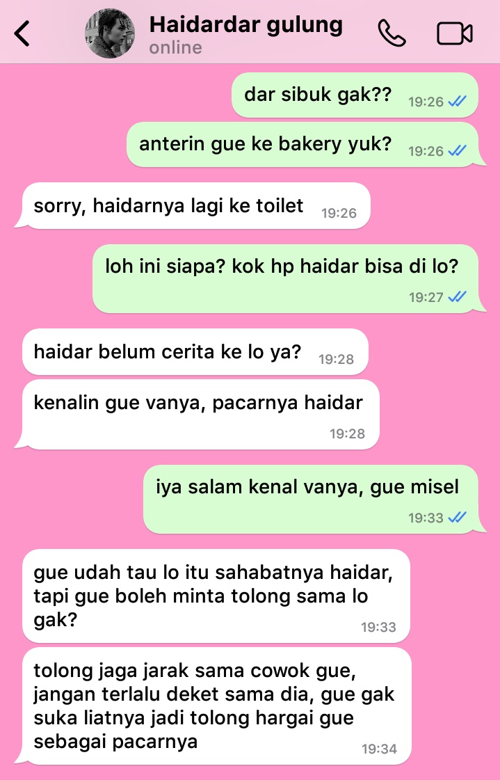 malleejn's tweet photo. Tetangga Kok Jatuh Cinta 
; Haidar punya pacar (what if)

#sunflies few tweets au 
— by. malleejn https://t.co/IwOGgBoTe2