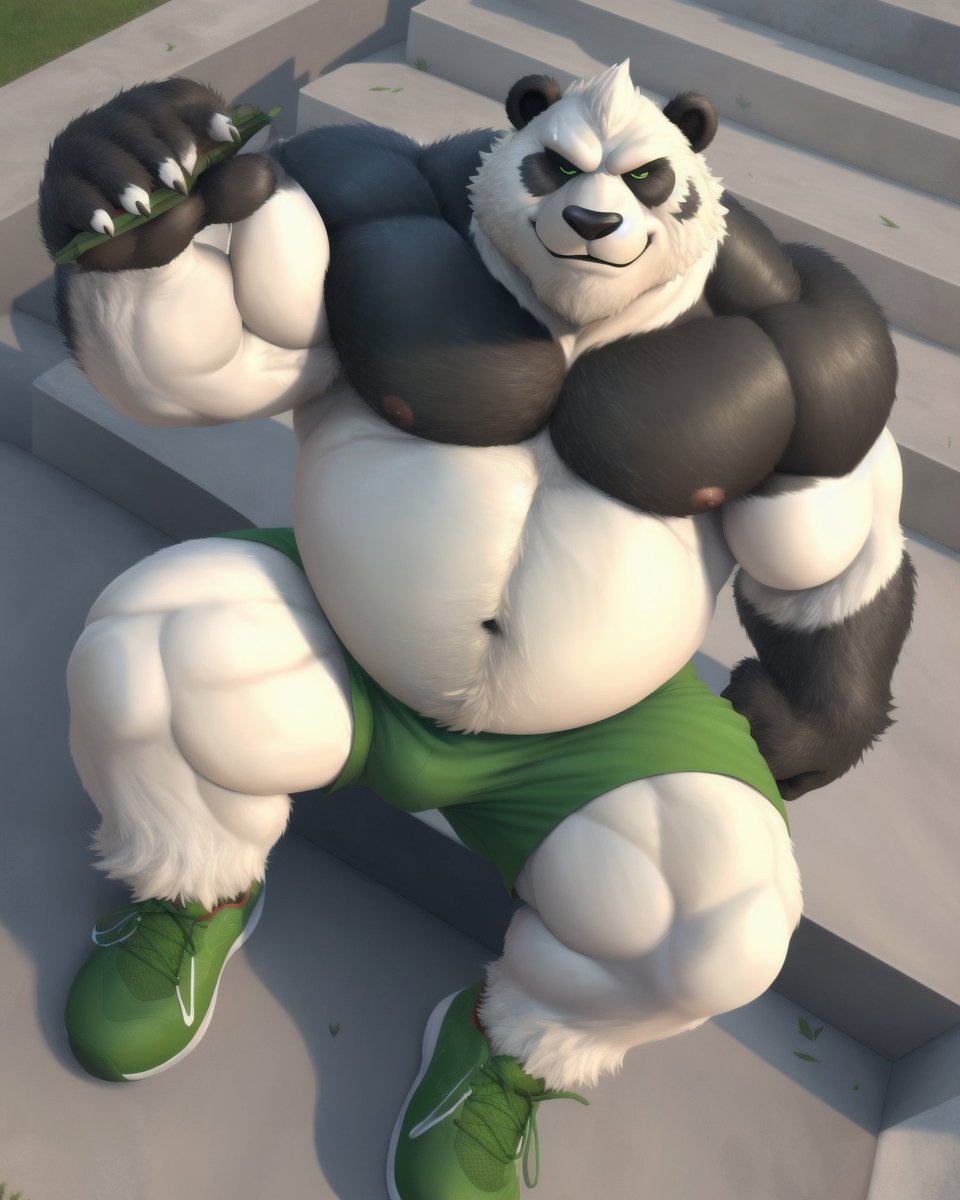 WildAiBears's tweet photo. Sport bears part 2
#benbigger, #pangoro, #tharsix and #volibear
#ai #aiart #aimen #gaymen #aiartcommunity #aibears #bear #furryai #furryaiart #brownbear #polarbear #panda #stablediffusion https://t.co/PWqGnixleC