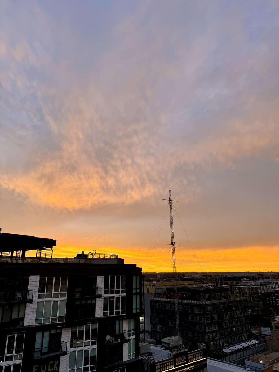 One of those mornings when being up for sunrise in DC was absolutely worth it.