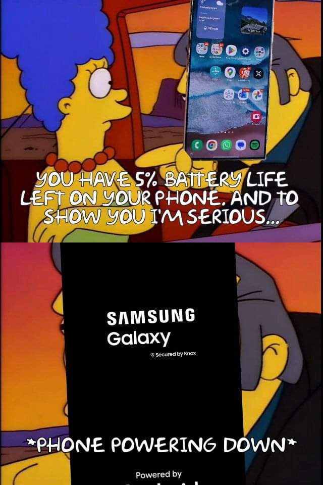 BlerdifulLaughs's tweet photo. Is this a Samsung quirk? Cos I've noticed it on my last 3 phones now. https://t.co/Nv8JXJfiYd