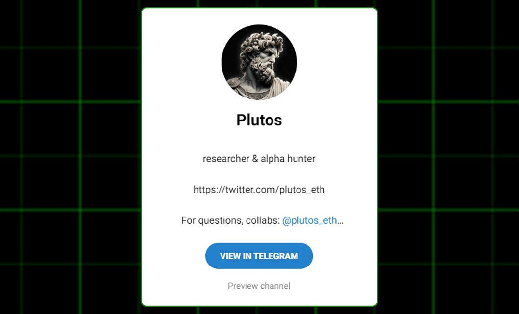 plutos_eth's tweet photo. 8. Upcoming updates

If you liked the thread, please like and retweet it ➣  @plutos_eth

Join my Telegram channel with more activities right now: https://t.co/6Xo1gnE3Y9. https://t.co/orL4LApVls