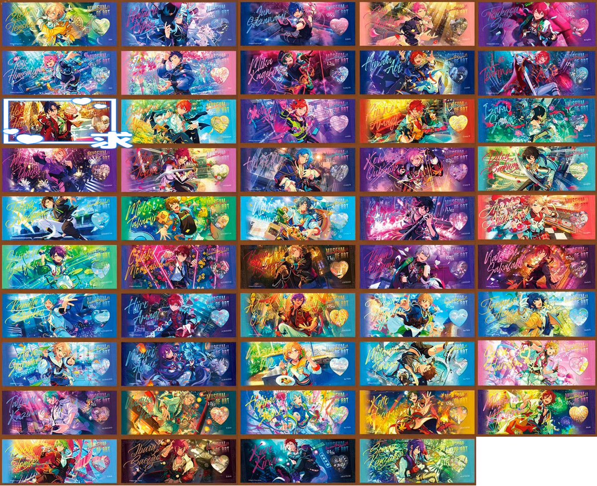 TO_SO2's tweet photo. 【交換/譲渡】あんスタ 中国 ホロチケ 心悦記念チケット 2弾

譲￤画像参照(茨のみ出た数-1)

求￤北斗 ＞＞ かかった金額＋送料

ブラインドにて140枚依頼、入金済（ランダムのため仮約束となります）
一部キャラは交換(又は纏めて)優先

検索からでもお気軽にお声掛けください。 https://t.co/dCTYmbg5Qf