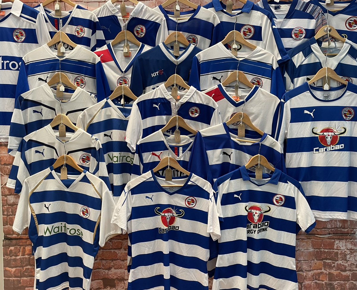“Have you got any Reading FC shirts…?”

We hear this most days!

And right now, yes we have! Just a few thanks to an incredible donation! Be quick!

#ReadingFC #Royals #donation
#EveryShirtHasAStory