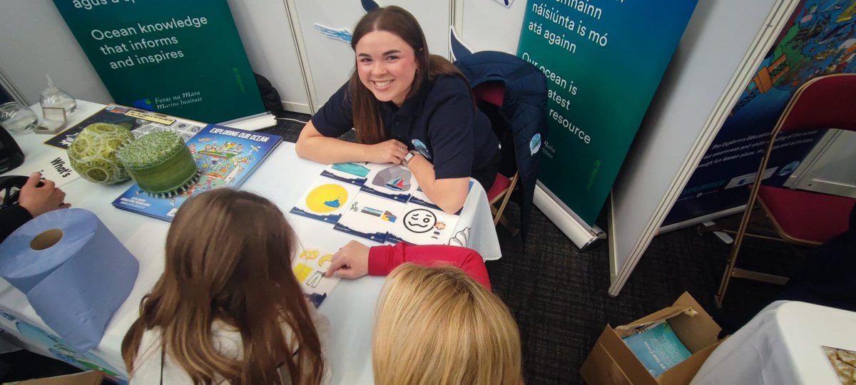MarineInst's tweet photo. 💦🔬Marine Institute @ExplorersEdu Programme team are off to a super busy start at the @GalwayScience and Technology Festival in Galway celebrating all things ocean https://bitly/4fxysfw
#Marine #ClimateChangeSuperheroes #BlueEducation #Whatsinadrop #ExplorersEducation https://t.co/dy9SJTPPVE