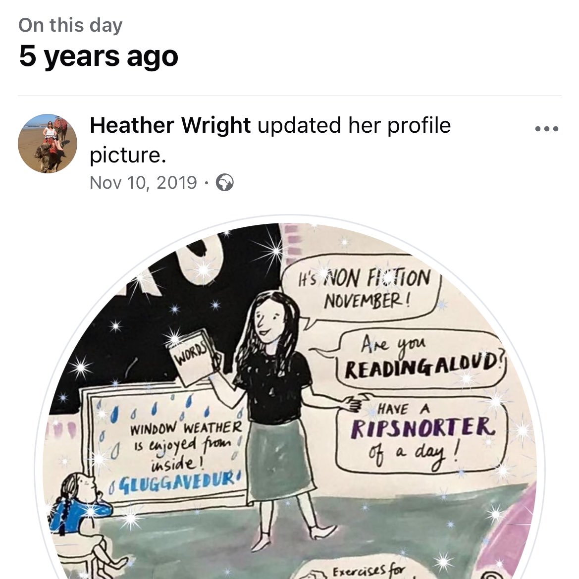 _Reading_Rocks_'s tweet photo. Love event memories popping up!!! How cool were these visual notes by #GillSmith at #RR_North ππππ https://t.co/oZnAZZhIJY