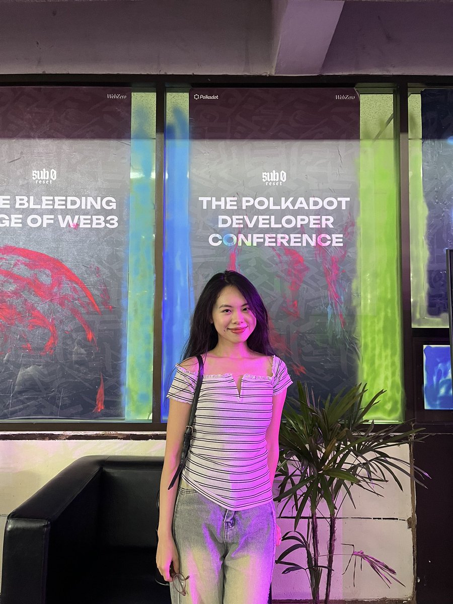 anniemonx's tweet photo. Yesterday at @Polkadotsub0 event

Amazing setup, lovely talks with everyone, large space to connect, relax and enjoy 💃🏻

@Polkadot 
@THBWOfficial https://t.co/hfNQMDv6O5