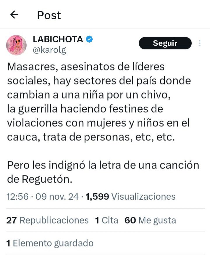 JAntiuribista's tweet photo. O sea, después de todo lo malo que pasa en Colombia, hay que agradecer que @karolg, @maluma, @ryancastrro @BlessdOficial y el resto de gamines venidos a ‘estrellitas’ solo promuevan la pedofilia y no más. Bueno pues, gracias por nada, ¡pendejos! https://t.co/oxPZKDKwbD