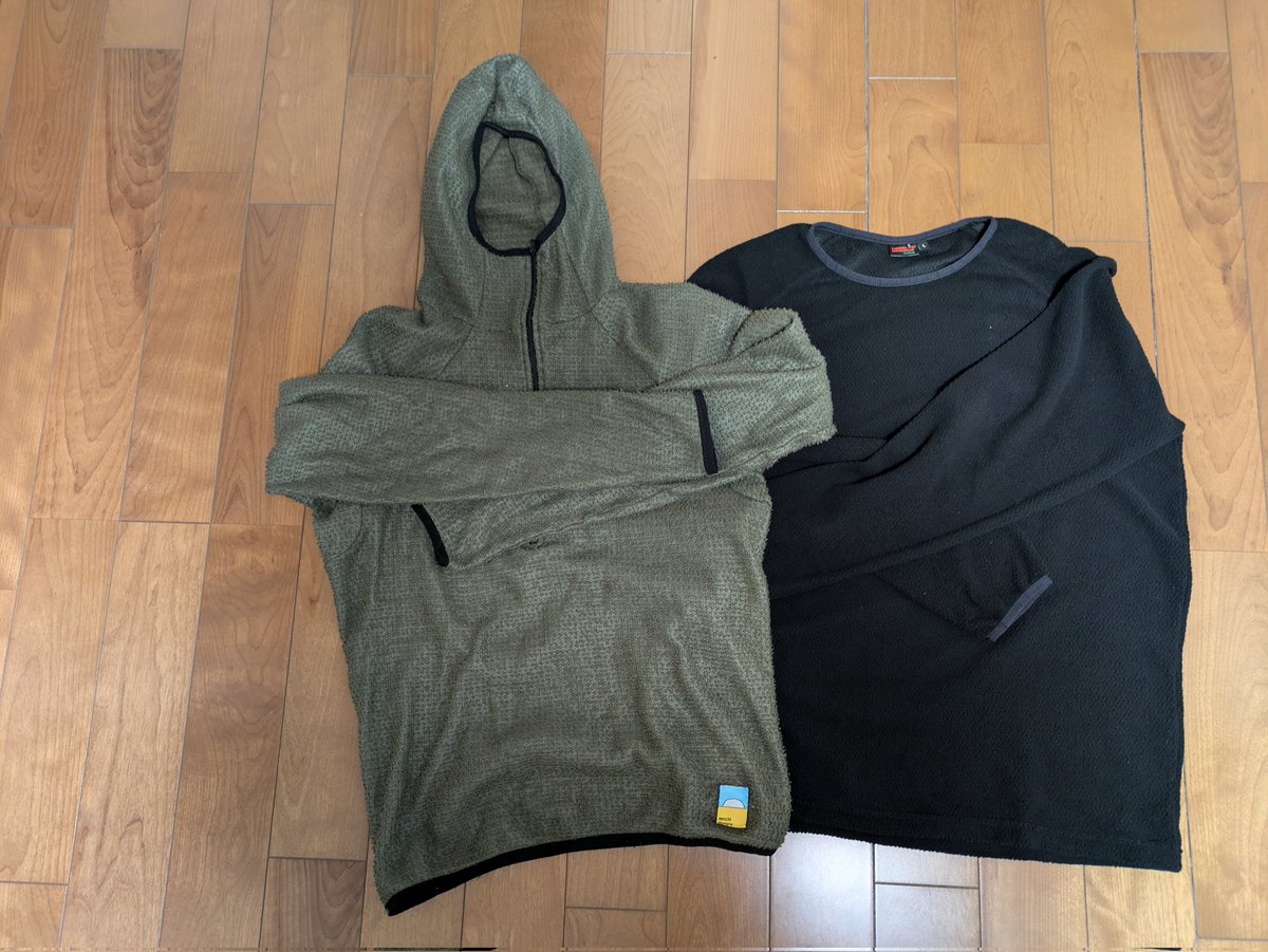 hipstar1981's tweet photo. ワークマンのポーラテックアルファダイレクトもどきGET!本家と比べるとフリース感強いな。まぁ価格差10倍以上あるしな(笑)もう少し寒くなったら山で投入しよ!実力はいかに?#ワークマン #senchidesigns #ポーラテックアルファダイレクト #サーモライトエコモード https://t.co/Eh9bgD0azJ