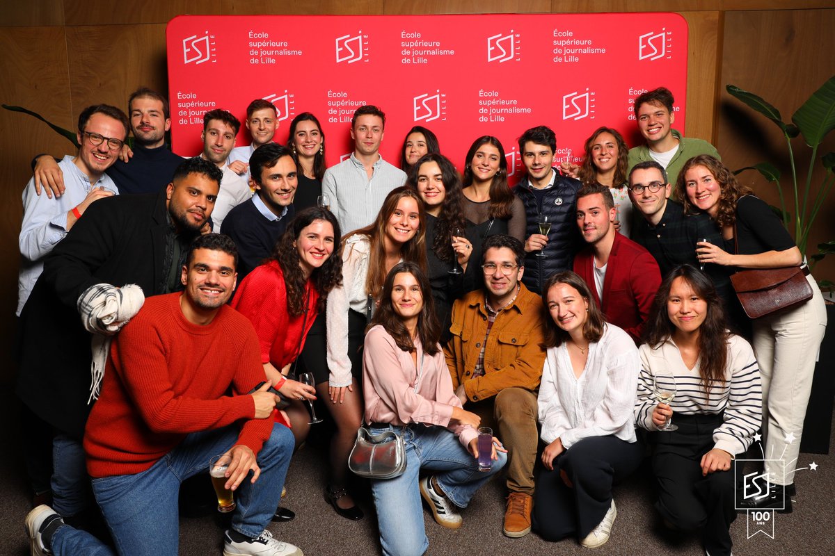 Joyeux centenaire mon école <a href="/ESJLille/">ESJ Lille</a> #promo96 📰📷🎥