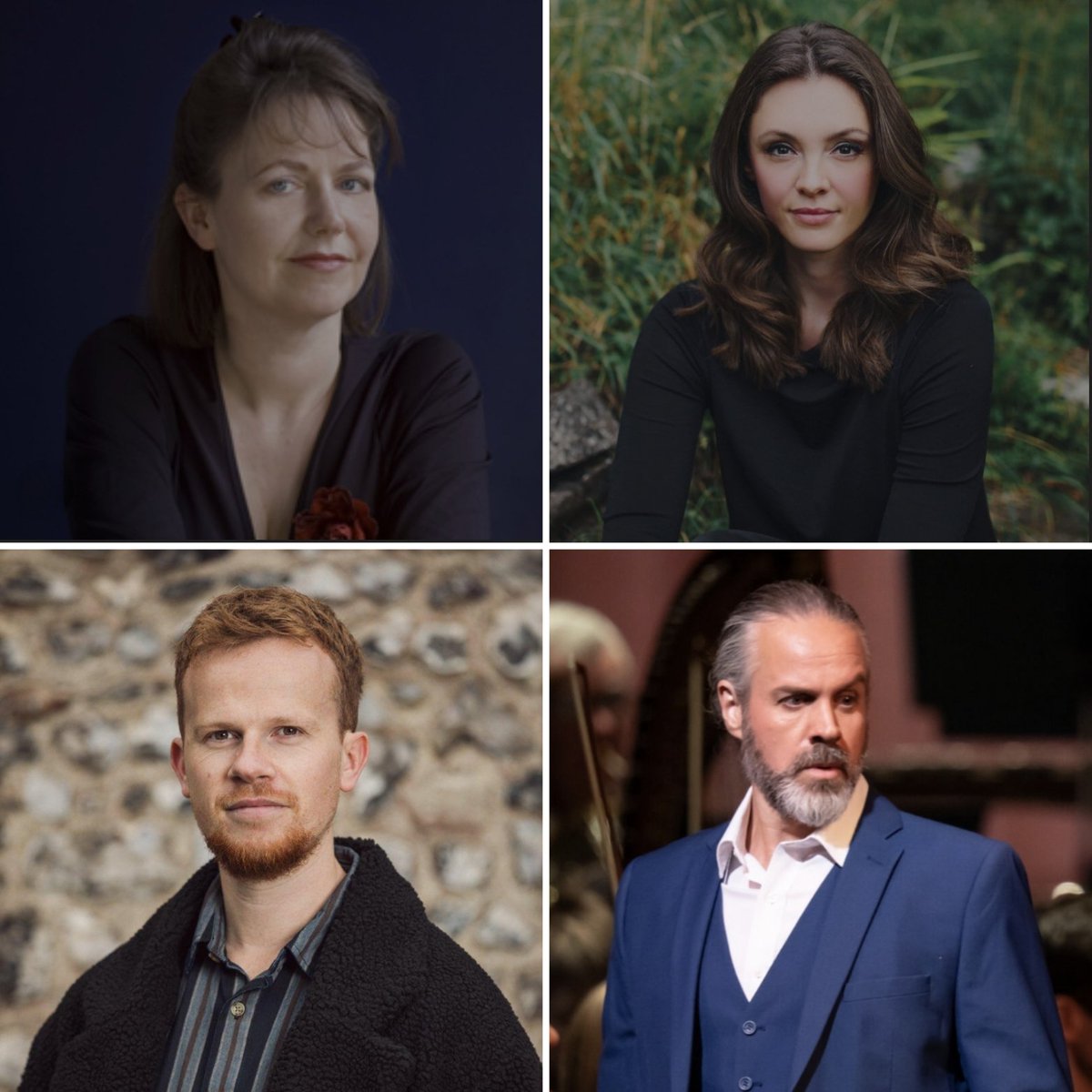 4 weeks to go, and 4 fabulous soloists! 

Bach Christmas Oratorio: 

#Soprano <a href="/EmmaDogliani/">Emma Dogliani</a> 
#Mezzo <a href="/aelyddon/">Angharad Lyddon</a> 
#Tenor <a href="/edsingstenor/">Edward Woodhouse</a> 
#Baritone <a href="/GrantDoyleMusic/">Grant Doyle</a> 

#Conductor <a href="/JKAConductor/">𝗝𝗼𝗵𝗻 𝗔𝗻𝗱𝗿𝗲𝘄𝘀</a> 
Accompanied by the Haydn Chamber Orchestra

Sunday 8th December 7pm
<a href="/sjojchurch/">St John of Jerusalem</a>