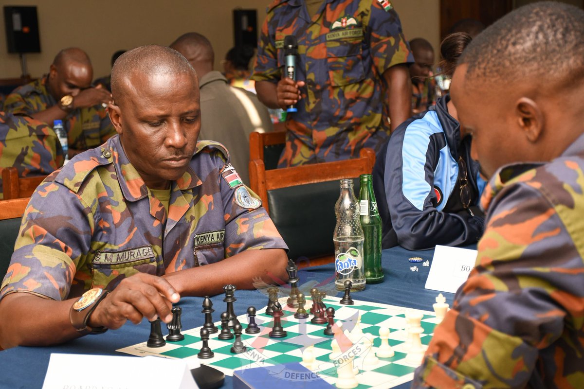 Moi Air Base organized a chess tournament featuring participants from various KDF regions. The event aimed to promote chess as a valuable tool for enhancing tactical and strategic skills within the KDF. 
See more:bit.ly/3UJL9vQ