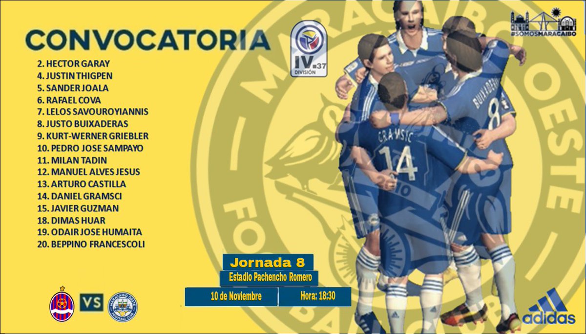 Octava jornada de liga.