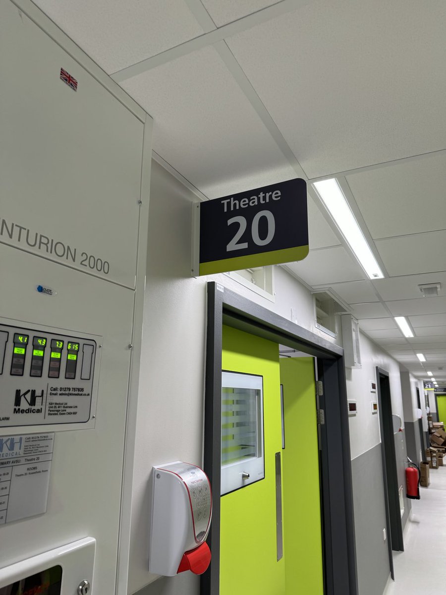 The new Essex Suffolk elective orthopaedic centre #ESEOC …. Amazing new Ortho surgery hub opening Monday - great ambition- watch this space!
