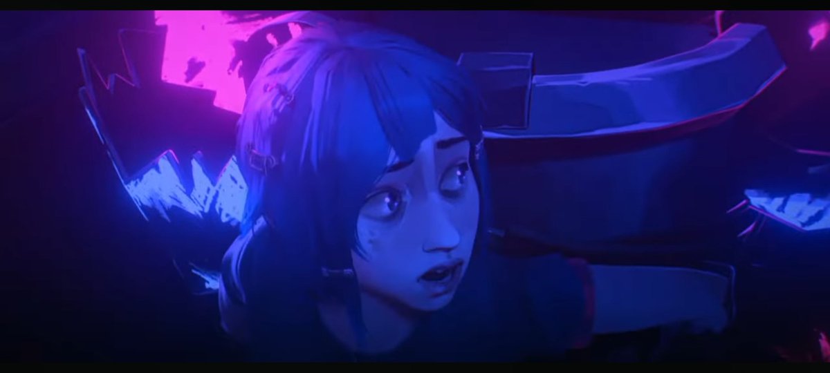 Hton_ka's tweet photo. #arcanesseason2

I just realized that they recreated the SAME SCENE in the SAME LOCATION when Powder (and others) were hiding from the enforces, but now Vi is one of them... https://t.co/kUFQdjG2op