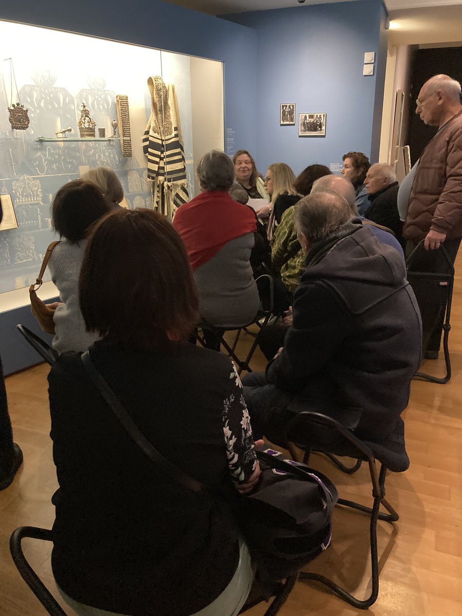loxaruzi's tweet photo. Merci infiniment à la toujours passionnante et prodigue Raphaëlle Laufer-Krygier pour cette visite guidée du jour au @mahjparis : ‘Le Dibbouk, Fantôme du monde disparu.’ !
#judaisme #dibbouk #dibbuk https://t.co/IDQQvi1IOl