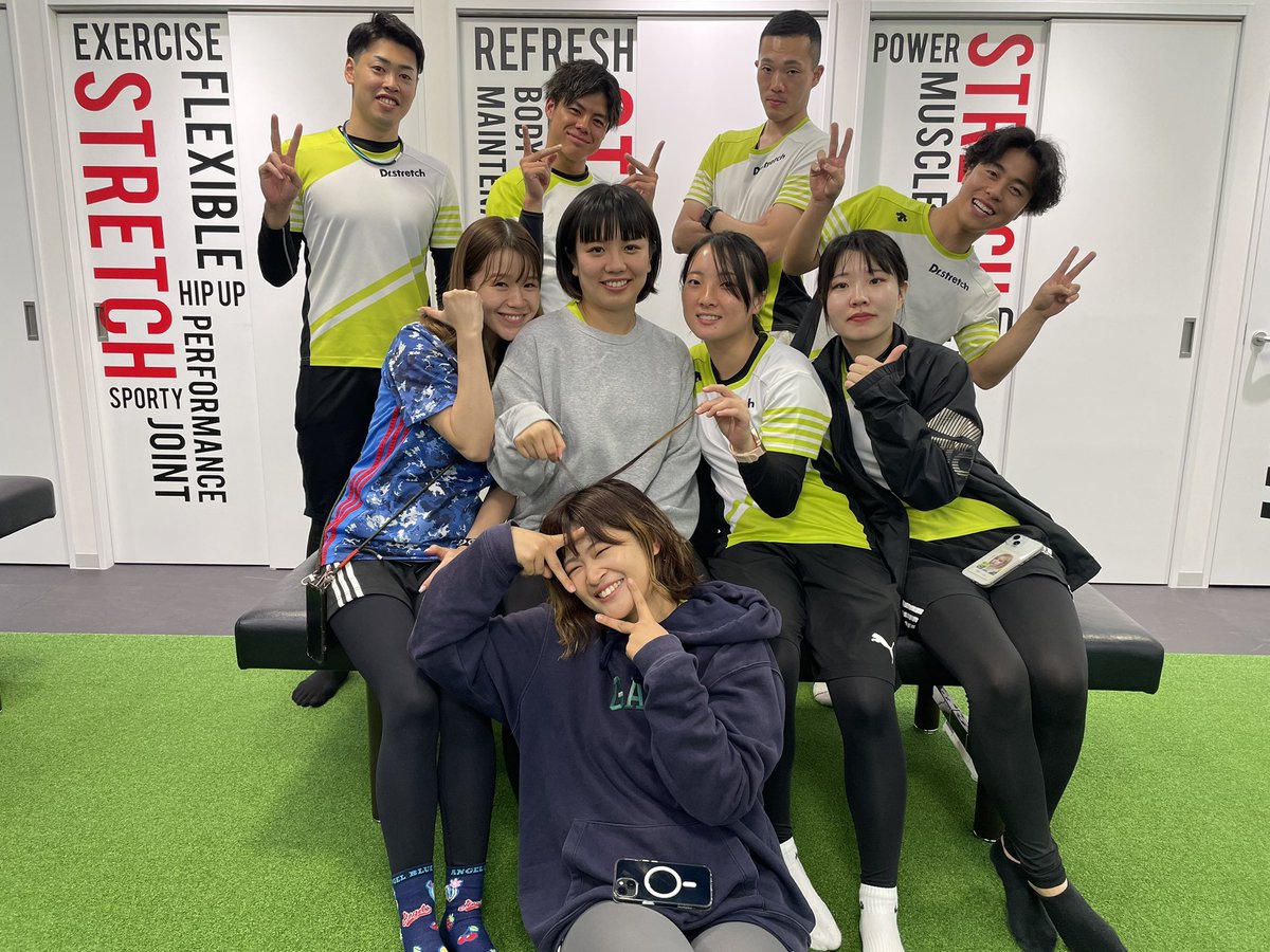 お疲れ様です！

本日も駅前店らしい明るさで賑やかな
1日になりました！！！
やっぱり1人1人が作る雰囲気で包まれる土日が
大好きです！！
もっともっと盛り上げていきましょう❤️‍🔥

#静岡駅前店
#Drstretch