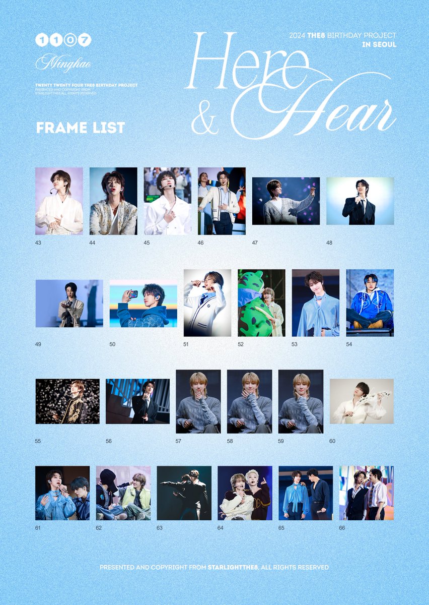 StarlightThe8's tweet image. Starlight The8 2024 BIRTHDAY CAFE EVENT 액자 통판 공지

24.11.10 - 11.24 11:59PM

goods&amp;gt;bit.ly/24cafegoods
frame&amp;gt;bit.ly/24cafeframe

If you want to open overseas G.O. please DM

본 트윗을 RT해주신 3분께 추첨으로 포카홀더 드립니다.