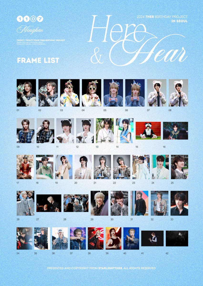 StarlightThe8's tweet image. Starlight The8 2024 BIRTHDAY CAFE EVENT 액자 통판 공지

24.11.10 - 11.24 11:59PM

goods&amp;gt;bit.ly/24cafegoods
frame&amp;gt;bit.ly/24cafeframe

If you want to open overseas G.O. please DM

본 트윗을 RT해주신 3분께 추첨으로 포카홀더 드립니다.