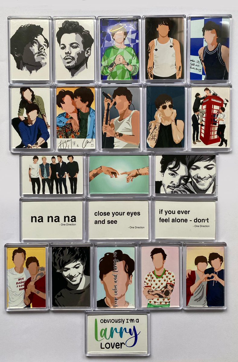 The_LarryLovers's tweet photo. Nachdem sie bei euch soooo beliebt sind haben wir  unser Sortiment an Magneten erweitert! Schaut gleich mal vorbei:
https://t.co/3jBQWEe3bF https://t.co/Juav2tyu0Z