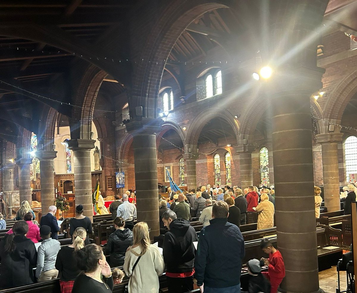 Thank you to everyone who came to our Remembrance Service today, we loved seeing you all! (And we hope you liked the bacon butties!)