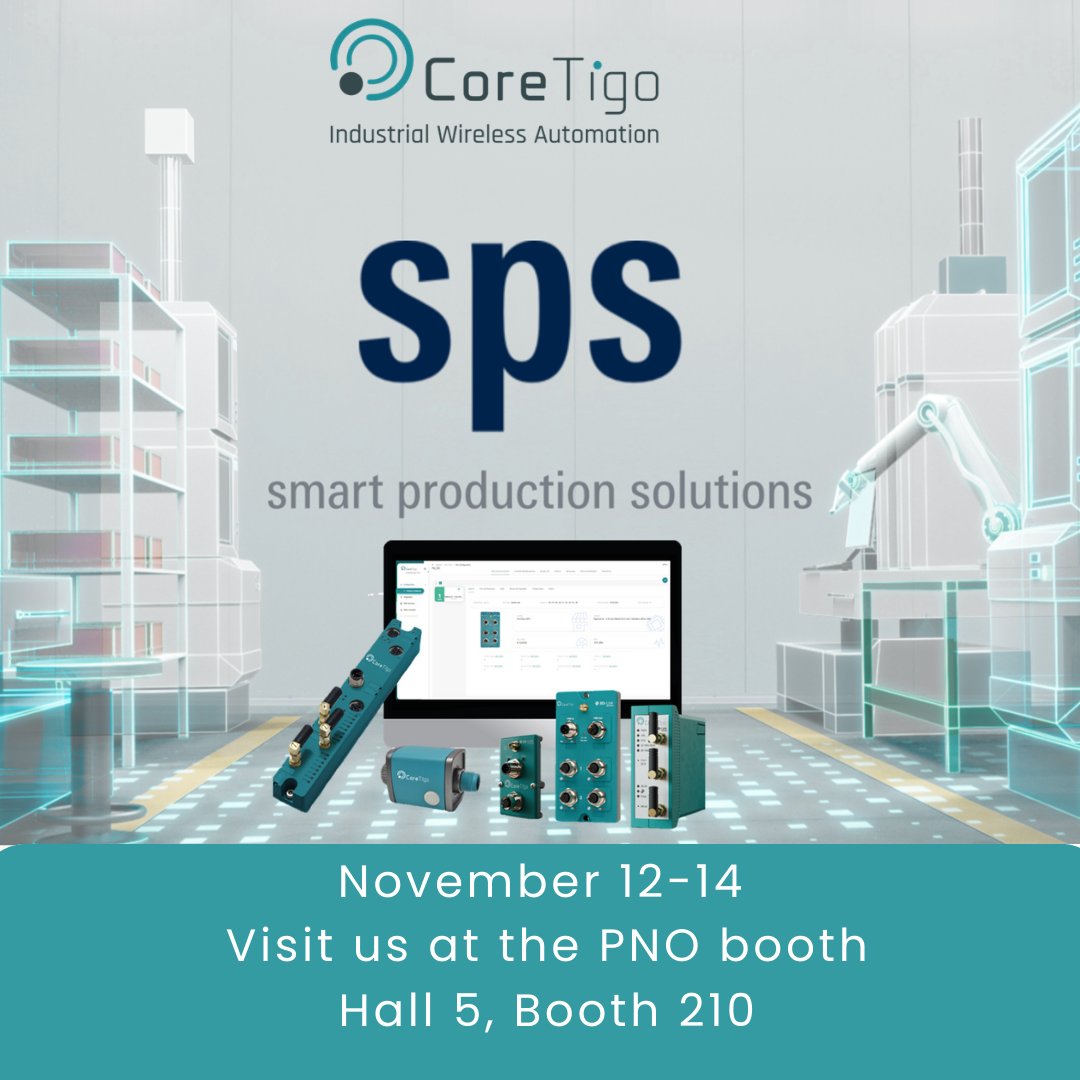 CoreTigo - Industrial Wireless Automation tweet media