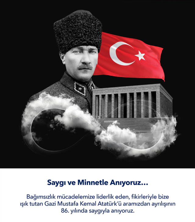 KEVADER1's tweet photo. Türkiye Cumhuriyeti’mizin kurucusu, büyük önderimiz Gazi Mustafa Kemal ATATÜRK'ü vefatının 86. yılında saygı, sevgi, özlem ve minnetle anıyoruz. 🇹🇷

Dün, bugün, daima…
Sen hep #yanımızdasın https://t.co/Qfzt31oAHh