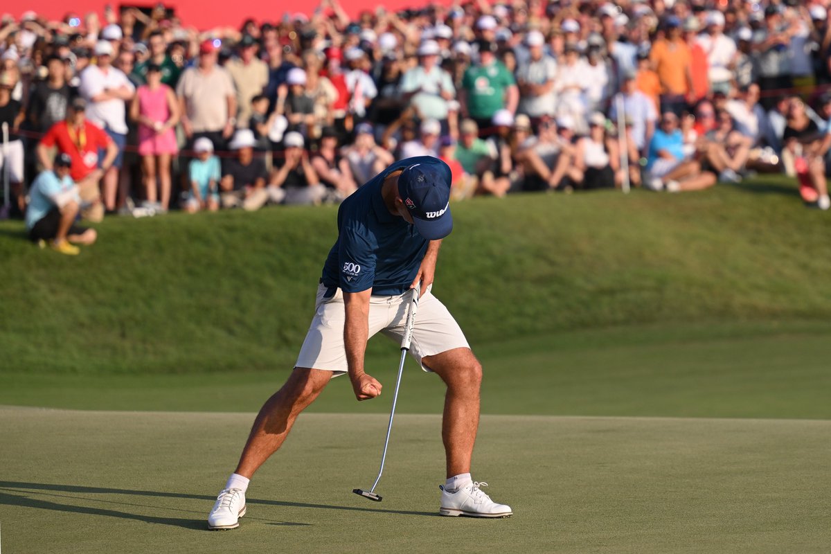 DPWorldTour's tweet image. A life changing moment for 39-year-old Paul Waring 🥹 

#ADGolfChamps | #RolexSeries