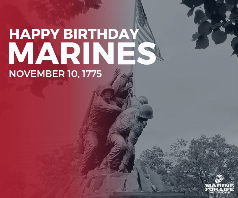 M4L_Network's tweet image. Today we honor 249 years of Marines &amp;amp; Marine veterans who’ve lived by the values of honor, courage, and commitment. The #M4LNetwork is here to support you—whether you&apos;re in uniform or transitioning to civilian life. Once a Marine, always a Marine. 💪

#HappyBirthday #MARINES