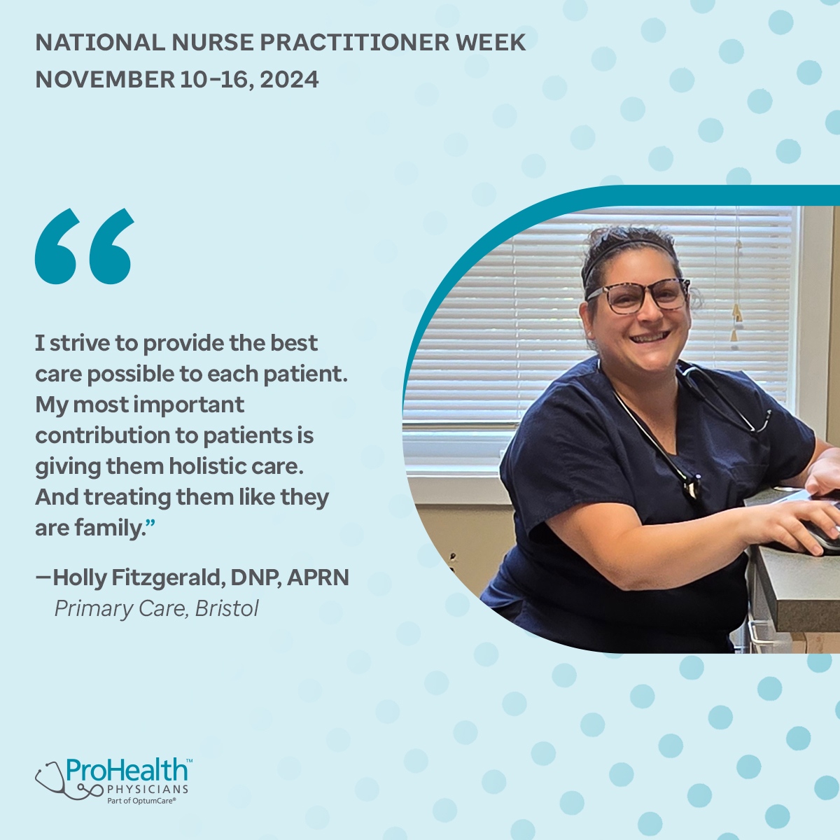 It's Nurse Practitioner Week! We're thrilled to celebrate our dedicated advanced nurse practitioners. To all our APRNs, thank you for taking care of our patients' health. Your efforts truly make a difference.