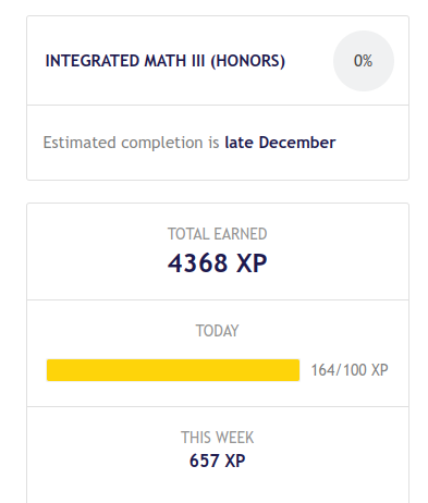 Completed my first course on <a href="/_MathAcademy_/">Math Academy</a> . I took the integrated maths honors path(As I am not working currently and focused on learning). The first course was mostly revision but I still enjoyed  a lot. Super excited for the next courses.