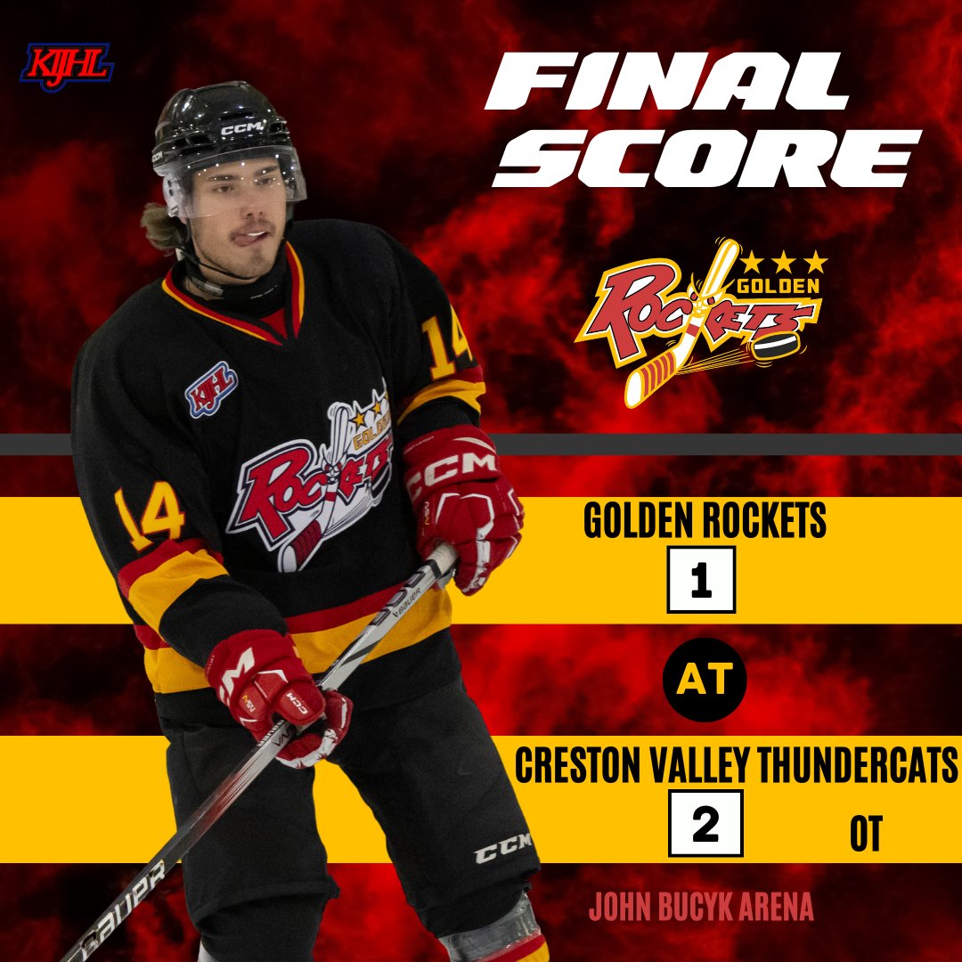 The Rockets ran into a hot goalie last night in Creston and despite posting 49 shots on net, lost a tough one in OT. The road trip this weekend was still positive with the team collecting 3 out of 4 points.
