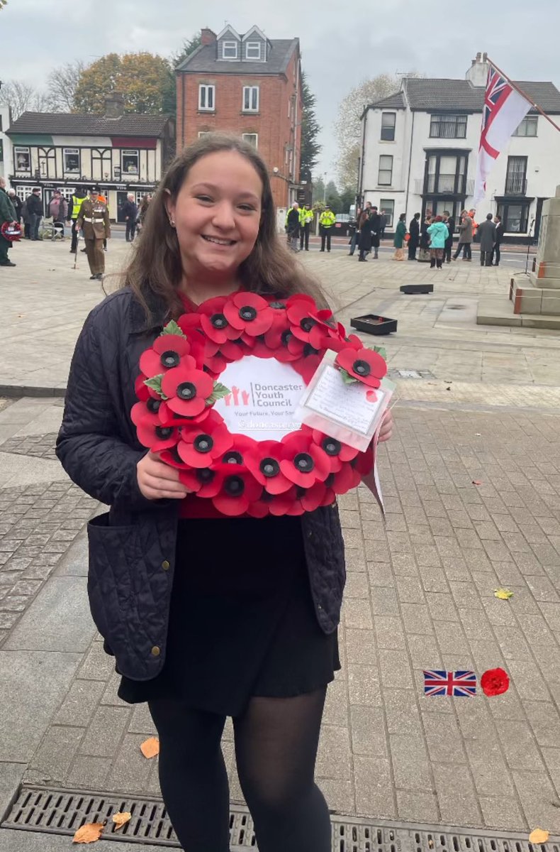 Rylie, Erin and Darcy had the absolute privilege of laying a wreath for Remembrance Day on behalf of Young People in our city, honoring both those who have served and those who continue to serve.♥️

We are forever grateful.