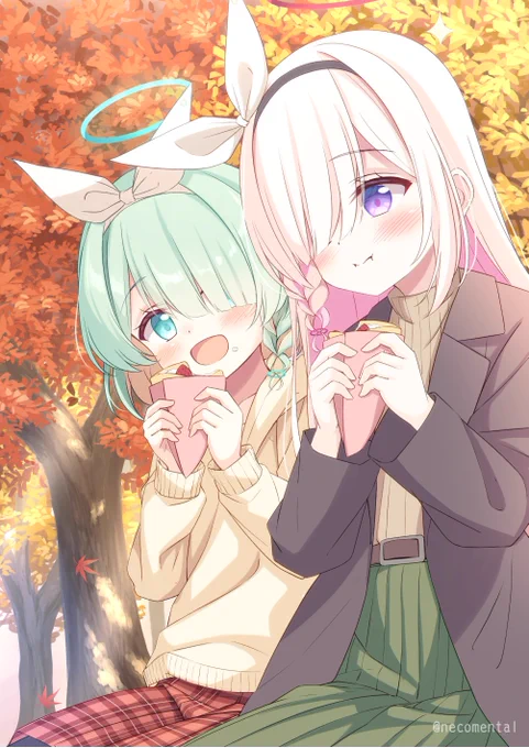 アロプラの秋 #ブルアカ 