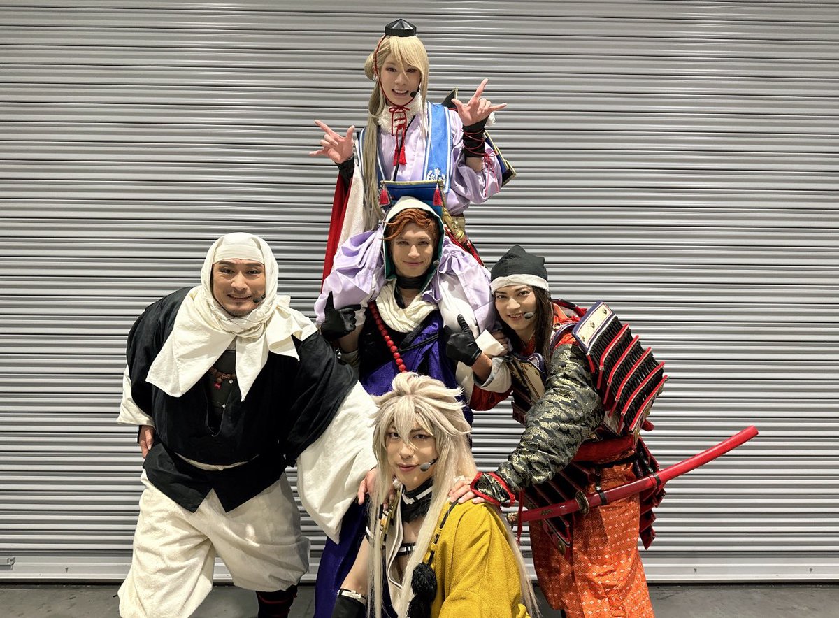 trampshunya's tweet photo. 福岡公演！！！
ありがとうございました！！

さいこーに
たのしいおにごっこでした。

#刀ミュ https://t.co/4TKFRmHf22
