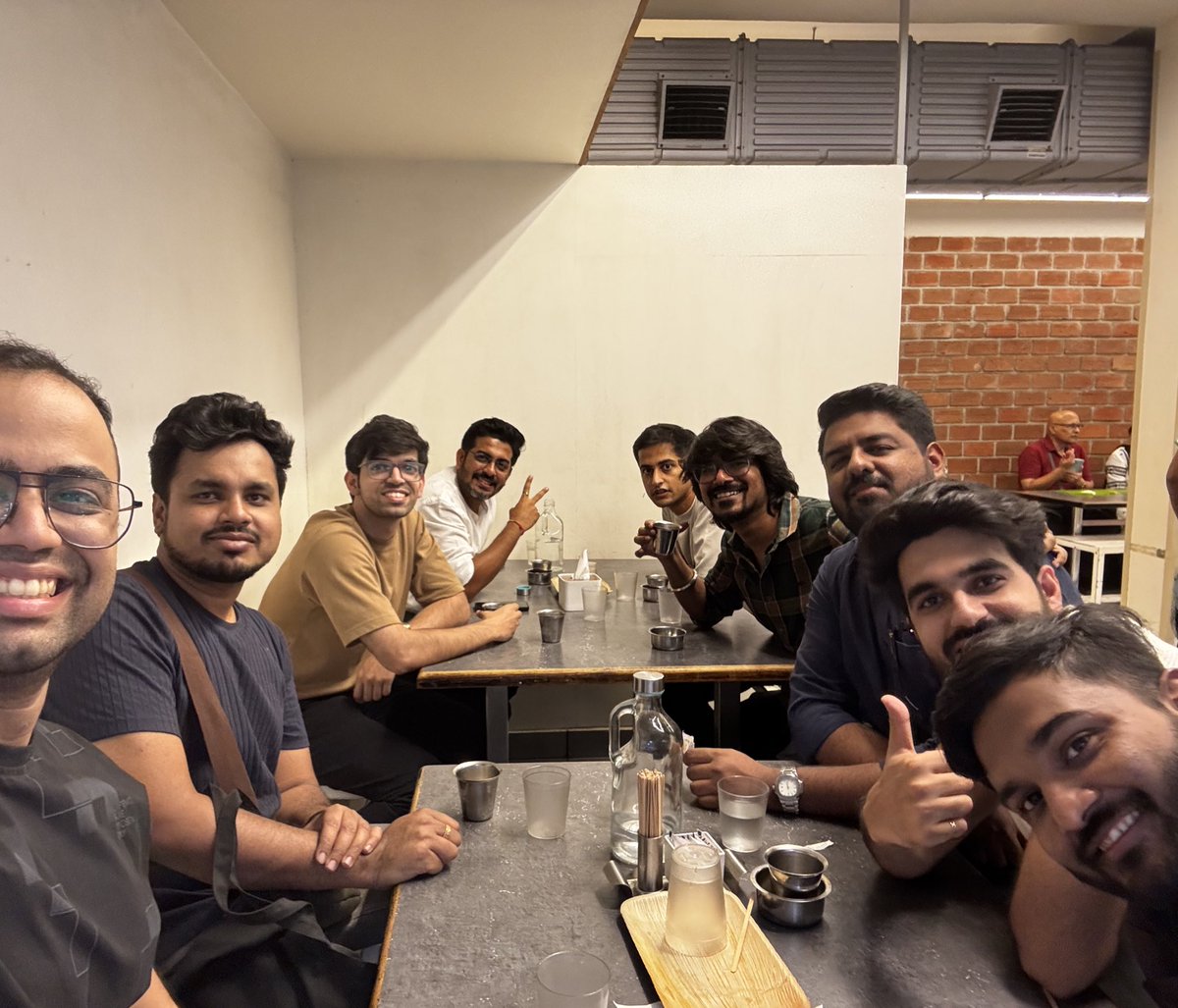 . <a href="/JeevanshuN/">Jeevanshu Narang</a> bhai aura strong 💪🏽💪🏽

Thanks for coming! 
<a href="/hckmstrrahul/">Rahul Chakraborty</a> 
@sagar_ux 
<a href="/yug_design/">Yugandhar Bhamare</a> 
<a href="/vishlbhardwaj/">Vishal Bhardwaj</a> 
<a href="/Ranook_xd/">Prasanna 🌊</a> 
<a href="/Eddy4_friends/">Snehal Solanki</a> 

++