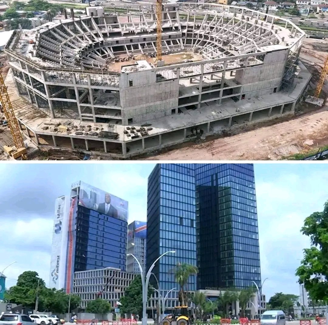 InfosActusNews's tweet photo. RDC: 500 Millions de dollars américains pour ces infrastructures. Était-il vraiment essentiel de dépenser le 500.000.000$ alors qu'il n'ya plus des routes à Kinshasa, l'électricité, l'eau potable pour la population de Kinshasa.
Nos autorités sont-elles sages ? https://t.co/FfWKPVU8G0