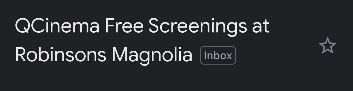 ardystvs's tweet image. #QCinema tomorrow. See you!