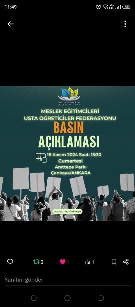 sema1432's tweet photo. @isikhanvedat @RTErdogan #ustaöğreticilersusmayacak https://t.co/TvCaGk07vS