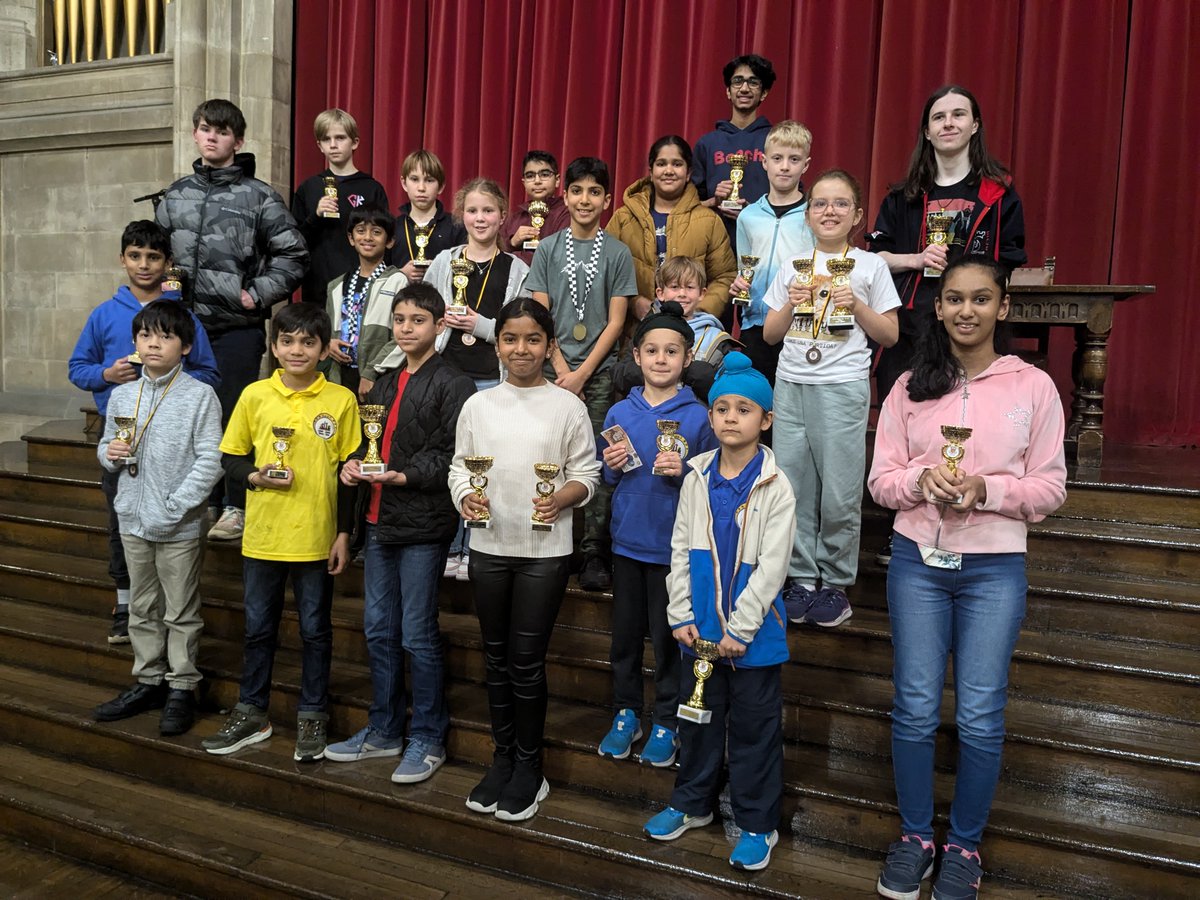 Yorkshire Junior Chess Association (@chessyorkshire) on Twitter photo Fantastic competition <a href="/BradfordGrammar/">Bradford Grammar</a> yesterday. Well done to all who played.
Congratulations to the prize winners. Fantastic competition <a href="/BradfordGrammar/">Bradford Grammar</a> yesterday. Well done to all who played.
Congratulations to the prize winners.