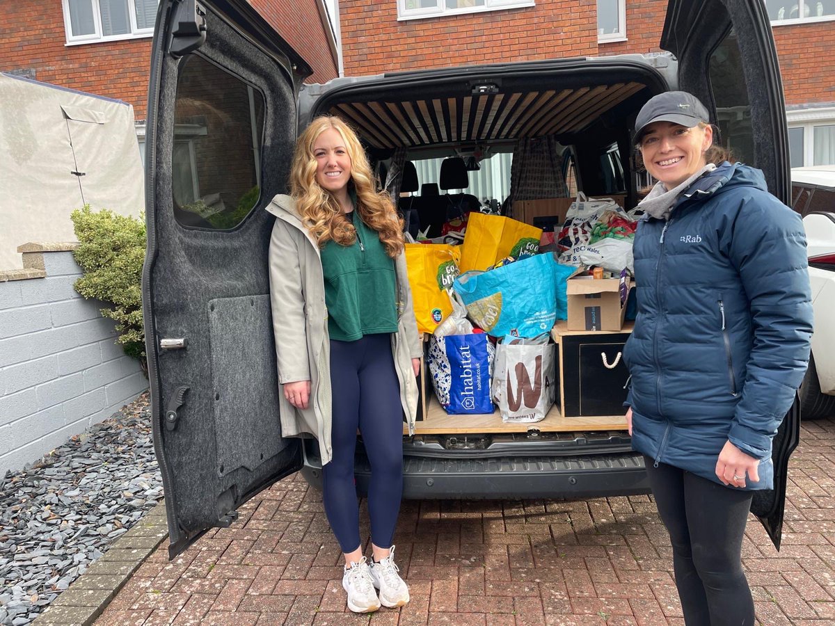 The generosity of the community of Porthcawl is always amazing. The donations will make a big difference to the families/individuals we support as we face the challenging winter months.