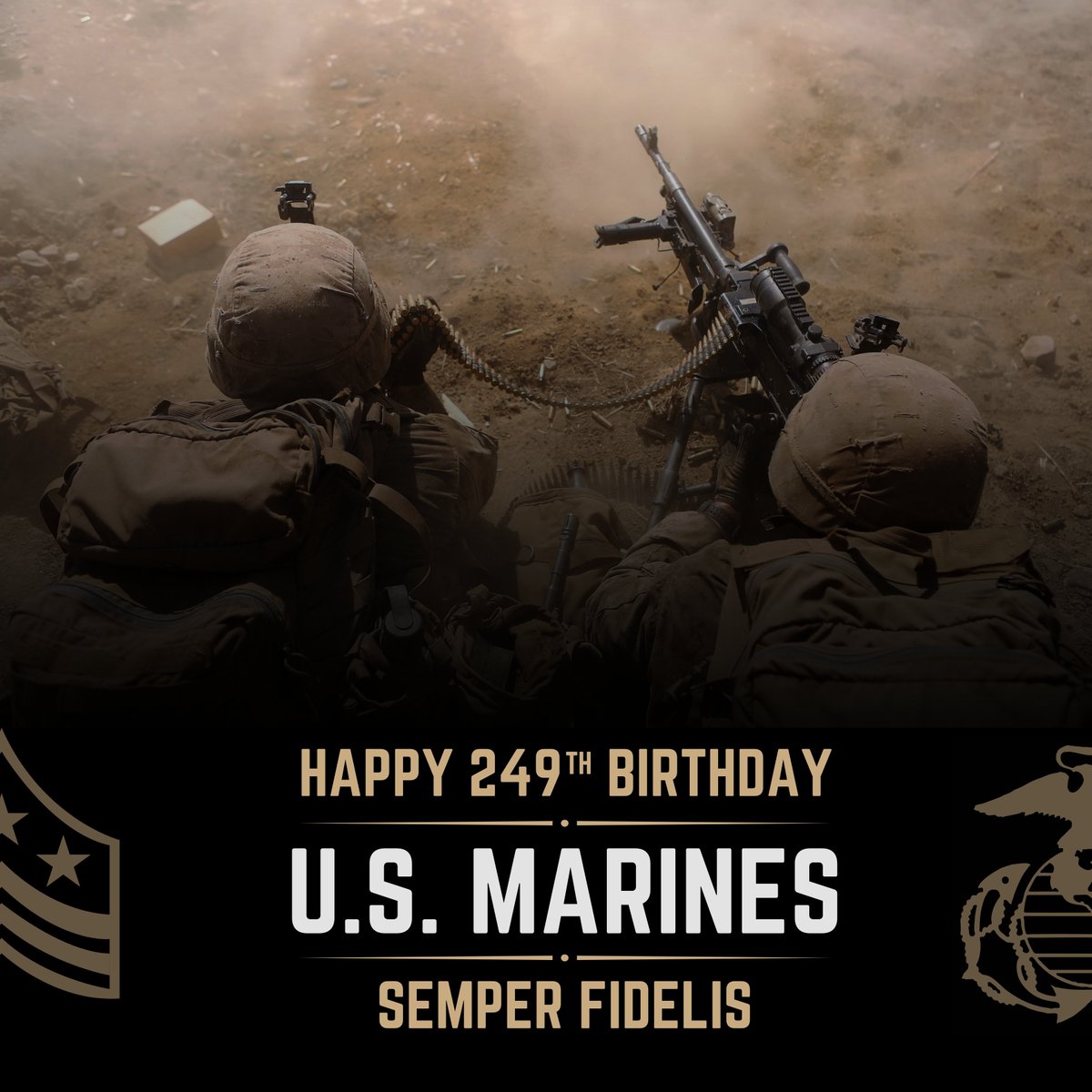 Whiskey Valor Foundation (@whiskey_valor) on Twitter photo Happy 249th Birthday to the <a href="/USMC/">U.S. Marines</a>!
Cheers to the generations of Devil Dogs who have forged the Marine Corps into the world's most formidable and feared fighting force.
#usmc #marinecorps #rah #yut #devildog #jarhead #whiskeyvalor Happy 249th Birthday to the <a href="/USMC/">U.S. Marines</a>!
Cheers to the generations of Devil Dogs who have forged the Marine Corps into the world's most formidable and feared fighting force.
#usmc #marinecorps #rah #yut #devildog #jarhead #whiskeyvalor