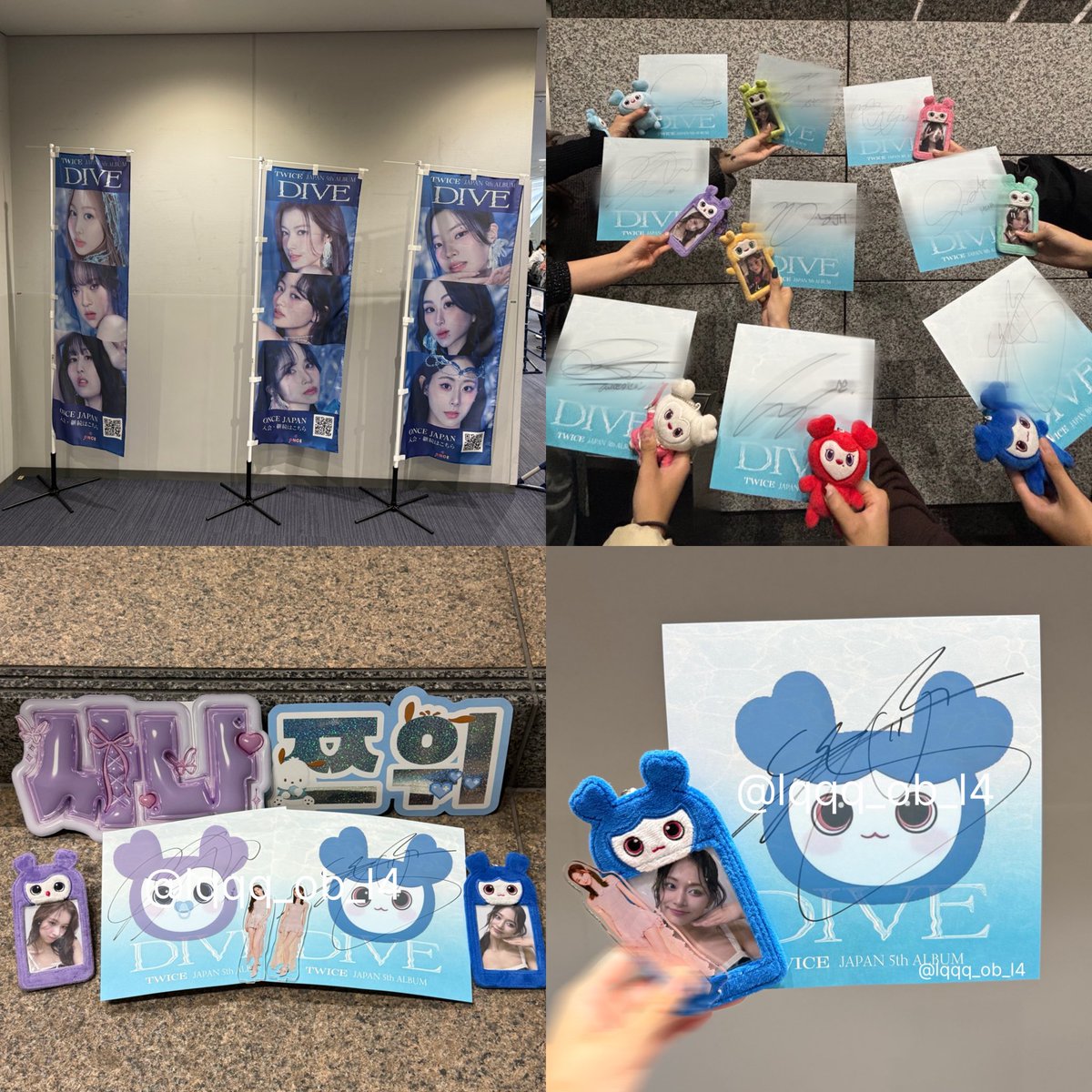 lqqq_ob_l4's tweet photo. TWICE推し始めて7年目
人生で1番のオタ活すぎた😭
剥がしの人厳しめって言ってる人いたけど、個人的には期待してなかったからか全然厳しく感じなかったかな💭
今日会えた人みんなありがと〜😽💓いっぱい繋がれてめっちゃ楽しかった🤍
#TWICE #DIVE #twiceDIVE #TWICEちゃん #ツウィちゃん https://t.co/L8C7G6xCCa