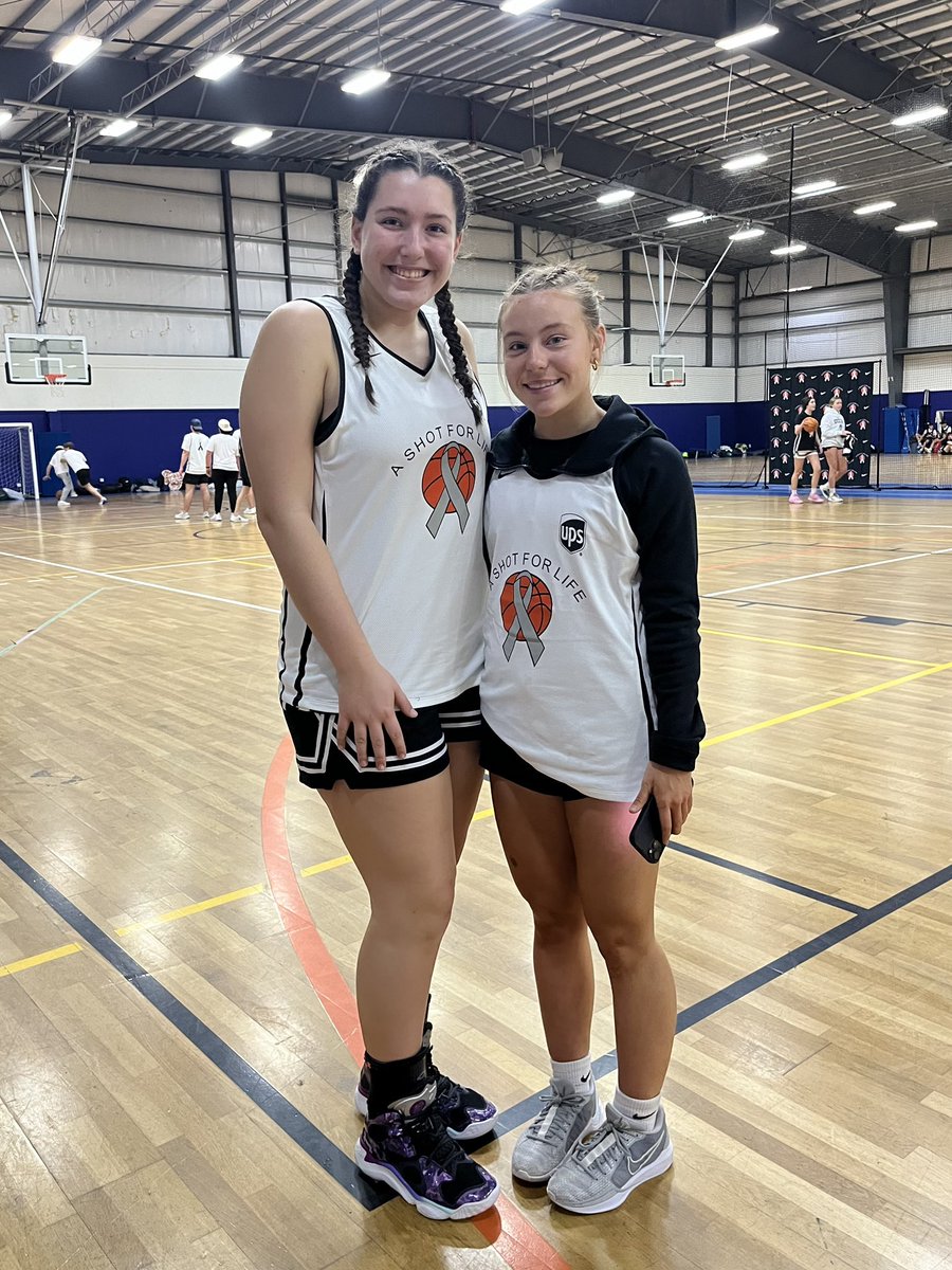 Abigail and Pay. Teammates since 4th grade. Playing hoop for 24 hours to raise money for cancer research. Love them 💙🤍🏀 <a href="/ASFL_Shoot4Cure/">A Shot For Life™</a> <a href="/burrell_abigail/">Abigail Burrell</a> <a href="/paytonclougher/">payton clougher</a> <a href="/jburrell72/">Jeffrey Burrell</a> <a href="/billclougher/">Billy Clougher</a> <a href="/BraintreeGBBall/">Braintree GBBall</a> <a href="/youth_braintree/">Braintree Youth Basketball</a> <a href="/mdell74/">Matt DellaBarba</a> <a href="/MTEliteDucks/">MT Elite Ducks</a>