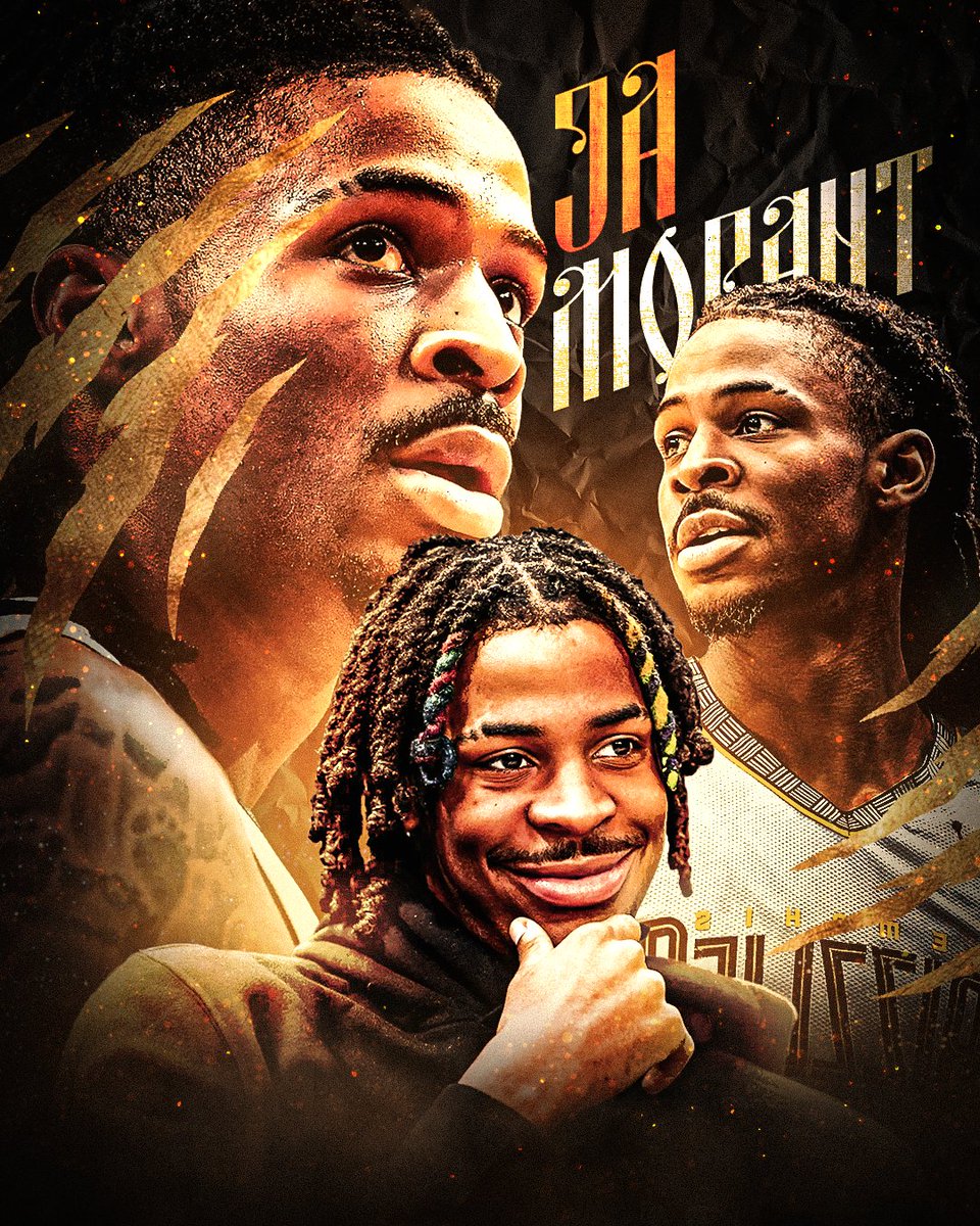 Ja Morant Poster Design
<a href="/JaMorant/">Ja Morant</a> <a href="/memgrizz/">Memphis Grizzlies</a>  

Support is appreciated!🏀