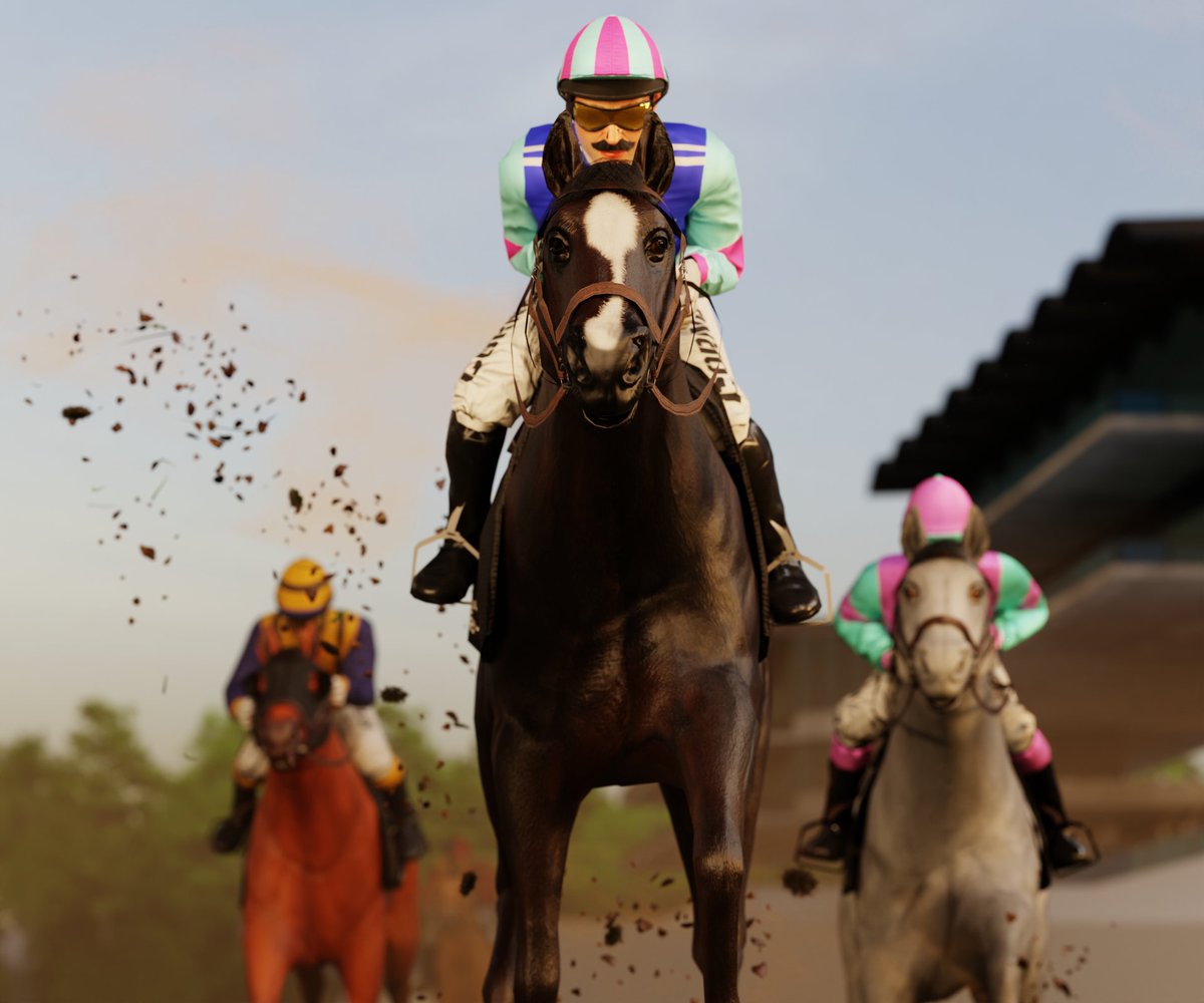 EquineNFT's tweet photo. ⏳ Only 30 mins until the First Beta Invitational🏇
Don’t miss the action as beta testers race their cloned Equine pioneer horses for the first time with default jockeys.

🎥 Watch it LIVE on YouTube (EquineNFT)!
Join us for the biggest public spectator event yet. Let’s see how it all unfolds!

🏇 Racing on Beta Testing Environment with smart contracts made possible through the Cardano Blockchain.

🎮 Web3 Horse Racing Game with Digital Horse Ownership. Is this not Gaming at another level?