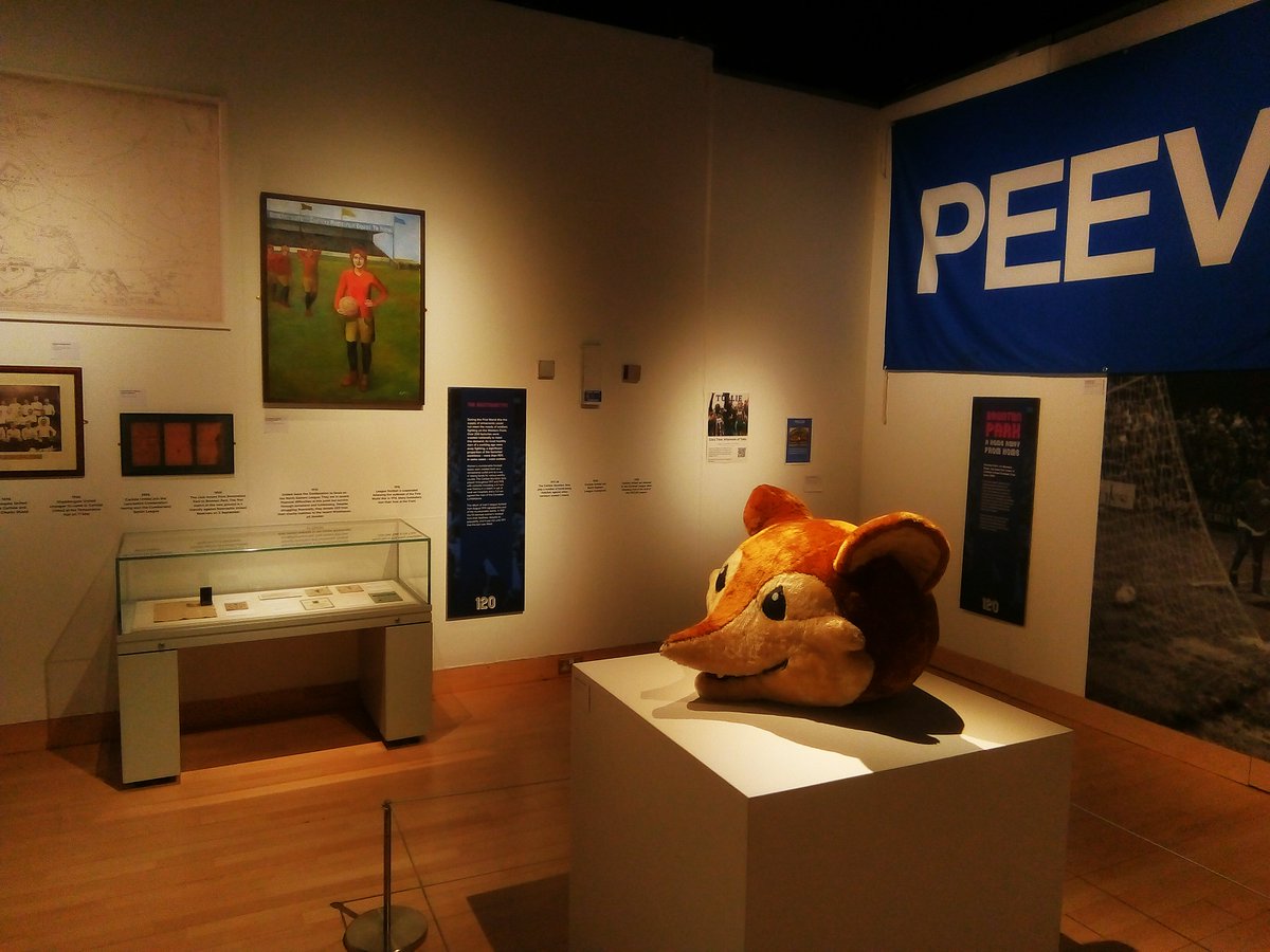 toad68's tweet image. The last day of the Carlisle United exhibition at the Tullie House Museum if you haven't seen it yet you might still be able to make it...
