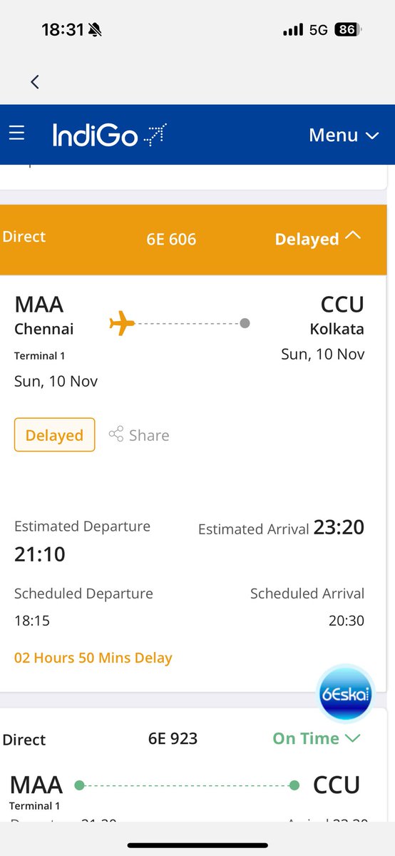 adhilegend's tweet photo. Hey @IndiGo6E … why there is a delay for nearly 3 hours?? Can you please clarify? #indigo #indigoflight https://t.co/vN0LvaV0BB