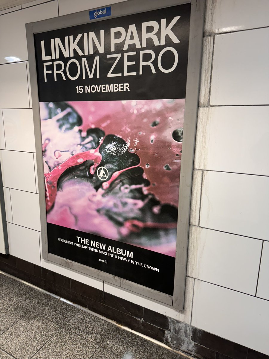 Love seeing these dotted around London <a href="/linkinpark/">LINKIN PARK</a>