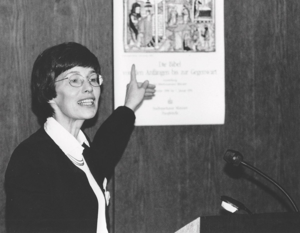 Das INTF trauert um Barbara Aland (1937-2024).

Die langjährige Direktorin des Instituts für Neutestamentliche Textforschung verstarb in der Nacht zu Sonntag. Barbara Aland leitete das Institut von 1983-2002 und war Geschäftsführerin der Hermann Kunst-Stiftung. 1/2